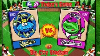 Backyard Baseball 97: Melonheads vs. Oysters (Super Entire Nation Tournament Game 2) - Part 2