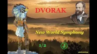 Dvorak New World Symphony -  part 1 on 2   - Otto Ackermann - Tonhalle ZURICH -  1955