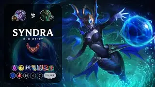 Syndra Carry vs Twitch - EUW Grandmaster Patch 13.24