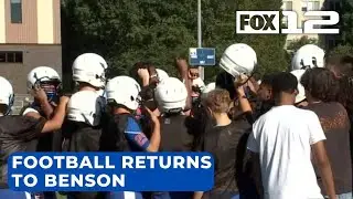 Football returns to Benson High School after 6 years
