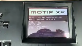 Como atualizar o sistema operacional do Yamaha MOTIF-XF e MOTIF-XS