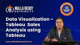 Data Visualization with Tableau | Sales Analysis Dashboard Tutorial | MRU E-Learning