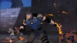 Mortal Kombat Legends Battle of The Realms Jax and Stryker save Kung Lao