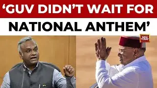 Priyank Kharge Slams Karnataka Guv Over Exiting Assembly; 'Guv Did Not Wait For National Anthem'