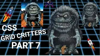 CSS Grid Web Development - Implicit Tracks | Grid Auto Columns and Rows - Playing Grid Critters Pt 7