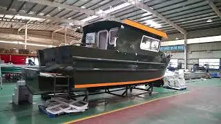 Functional High Speed Aluminum Cabin Fishing Boat Yacht