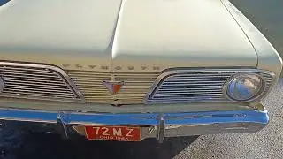 1966 Plymouth valiant winning again yellow love it