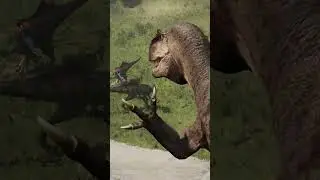 When you pop someone's personal bubble  #pathoftitans #dinosaur #gaming #jurassicworld #funny