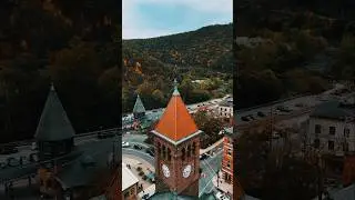 #jimthorpe #pennsylvania #visitpa #fyp #fypchallenge #viralchallenge #viral #drone #dji #mini4pro