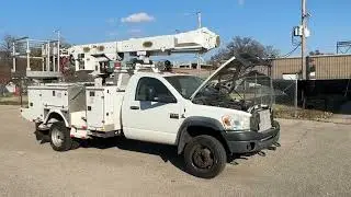 2009 Ram 5500 Aerial Lift Truck - Lot 28486 - Video 1