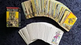 Smith Waite Tarot Miniature edition - Les Minis Jeux Coffret Tarot de Marseille Belline