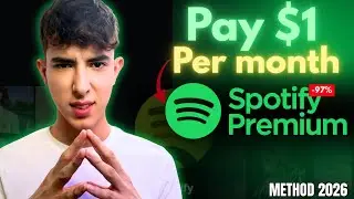 How To Get CHEAP SPOTIFY PREMIUM (METHOD 2026-2027)