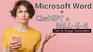 AI Integration with GPT-3 (ChatGPT) and DALL-E-2 in Microsoft Word!