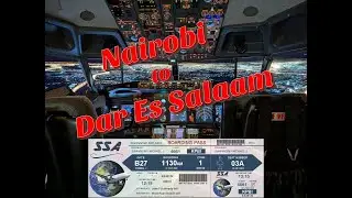 HKJK to HTDA | X-Plane 12 | ZiboMod | Flightdeck Solutions | Home Cockpit | B737 | Say Intentions AI