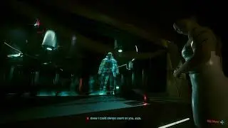 Cyberpunk 2077: V talks to Jackie through soul killer(Arasaka ending)
