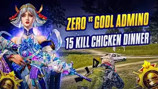 GodLadmino VS ZEROisLIVE WITH CHICKEN DINNER 15 FINISHES IN MATCH