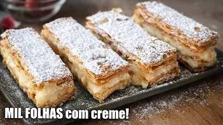 MIL FOLHAS DE CREME | F&aacute;cil e Cremoso