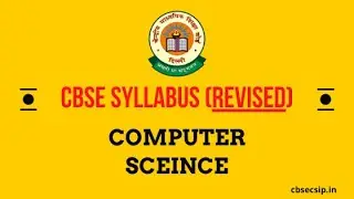 Revised Syllabus || CBSE Class 12 Computer Science - 2020-21