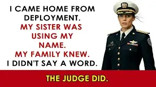 My Sister Stole My Identity While I Was Away — She Never Expected the Judge to Say This