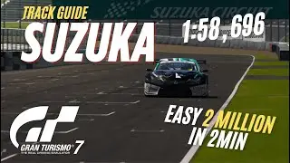 GT7: Suzuka Track Guide /Lexus RC F GT3 '17