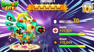 DUAL PERCEPTION DRAGON 5 🌟 MAX Level 70 - DRAGON CITY GAMEPLAY 2023! 😱