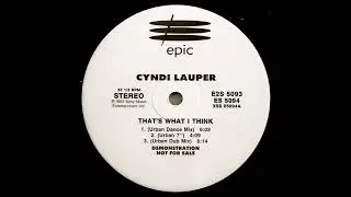 Cyndi Lauper - That's What I Think (Vasquez Club Mix)1993