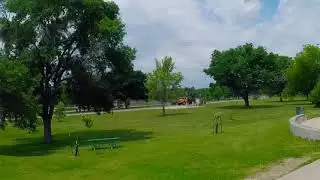 Riding a Deserted SkatePark