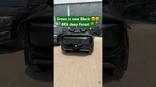 BE 6 Deep forest 🌳 Green or Black ??