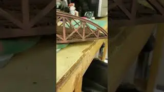 Bowstring bridge weathered