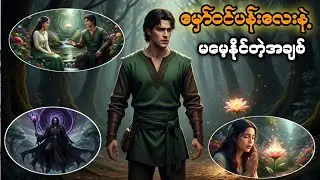 🌸 မှော်ဝင်ပန်းလေးနဲ့ မမေ့နိုင်တဲ့အချစ် | Myanmar Fairy Tale Love Story 💕