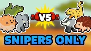Super Auto Pets but we can only use SNIPERS