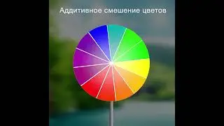 Демонстрация - АДДИТИВНОЕ СМЕШЕНИЕ ЦВЕТОВ / Инерция зрения /ПЕРСИСТЕНЦИЯ
