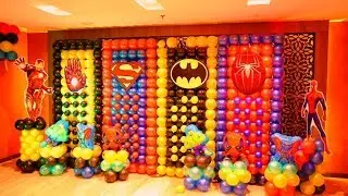 Avengers themed birthday party