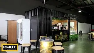 Brian Hilton Cafe - Port Shipping Containers