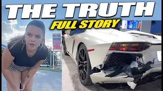 Girl HITS Lamborghini