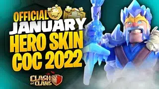 Coc January Hero Skin 2022- King of the North Skin Confirmed in clash of clans!January Goldpass 2022