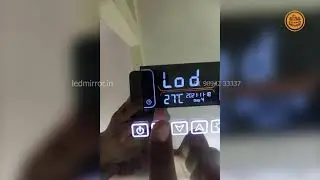 6 touch led mirror | led mirror with buletooth | mirror with defogger light mirror|led mirror