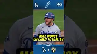 Max Muncy Sends It Deep To Center Field