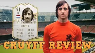 FIFA 21 JOHAN CRUYFF REVIEW! BEST ICON!🇱🇺💪👏👏👏👏