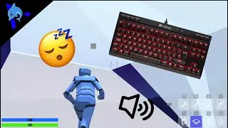 Corsair K63 ASMR Chill 😴 1v1.lol Gameplay Keyboard Sounds | Effortless Video