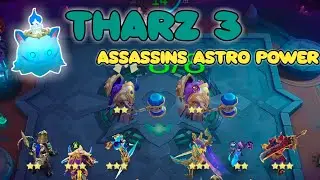 MAIN COMBO ASSASSINS ASTRO TERNYATA MASIH KUAT BGT DI SEASON TERBARU THARZ SKILL 3! MAGIC CHESS 2023