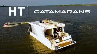 HT Catamarans - Luxus Modern Hausboot zu verkaufen, kaufen Deutschland