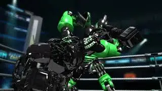 Real Steel Alien .Vs. Zues The King Of The Ring