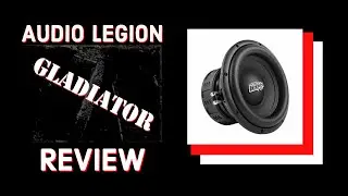 РАСПАКОВКА И ОБЗОР 10-ДЮЙМОВОГО САБВУФЕРА AUDIO LEGION GLADIATOR