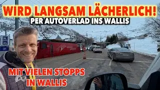 #1336 Perfektes Timing! Durch den Berg ins Wallis | Autoverlad Realp Schweiz | Untwegs mit Dirk