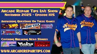 Arcade Repair Tips - Live Show Episode 105 - Coins for All Four
