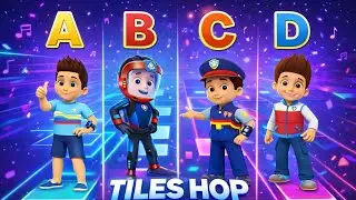 Ryder Evolution in Tiles Hop! 🐾 | Paw Patrol EDM Challenge