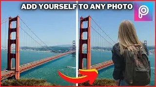 Как добавить СЕБЯ к любой фотографии / Советы и рекомендации по редактированию PicsArt (2022) [iO...