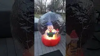 gemmy snowman inflatable testing