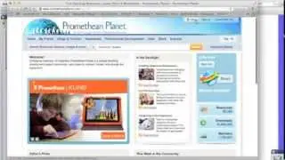 Promethean Planet Tutorial